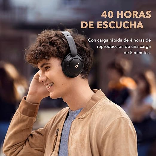 Soundcore Anker Life Q30 Audífonos Inalámbricos Diadema, Bluetooth, Cancelación de Ruido Multimodo