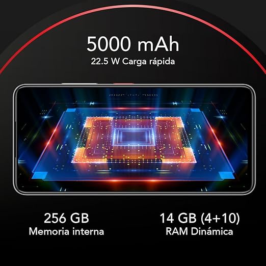 ZTE Smartphone Focus 256 GB + 4 GB RAM Desbloqueado