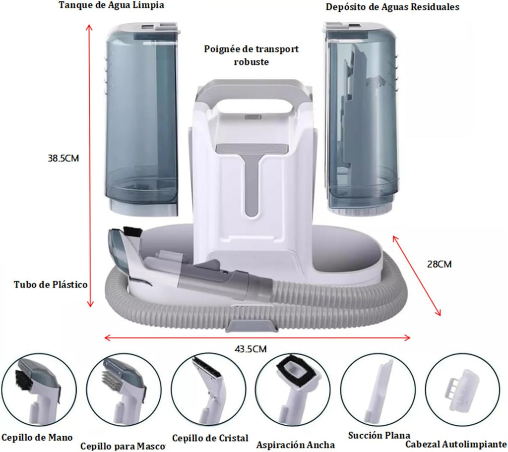 Limpiador de Alfombra y Tapicería