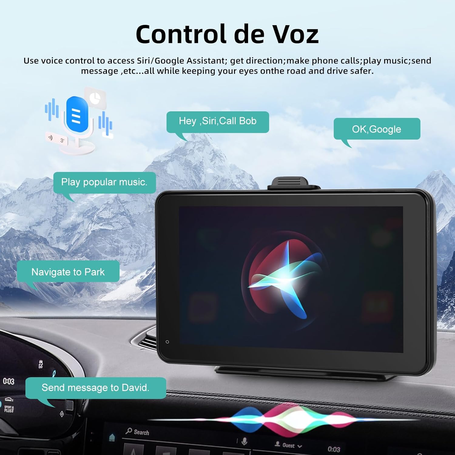 Pantalla CarPlay Inalámbrica