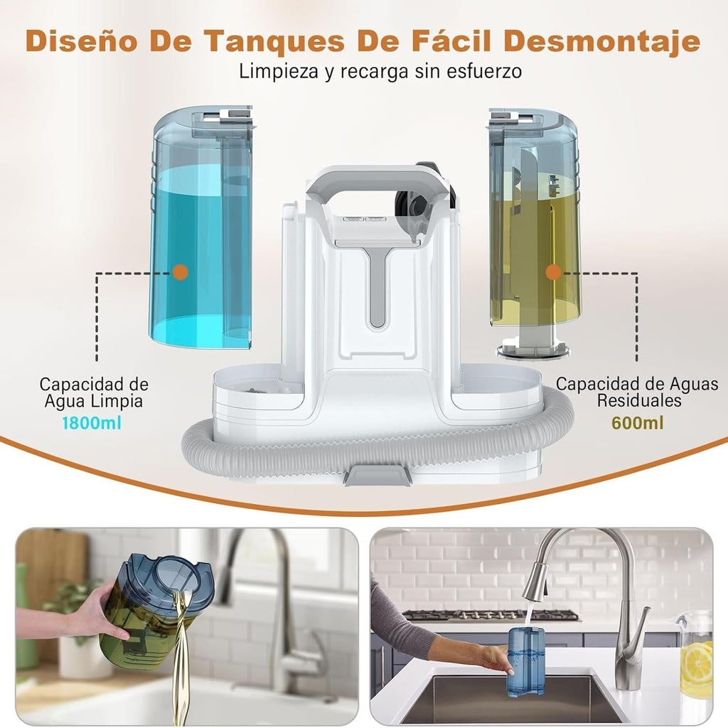 Limpiador de Alfombra y Tapicería