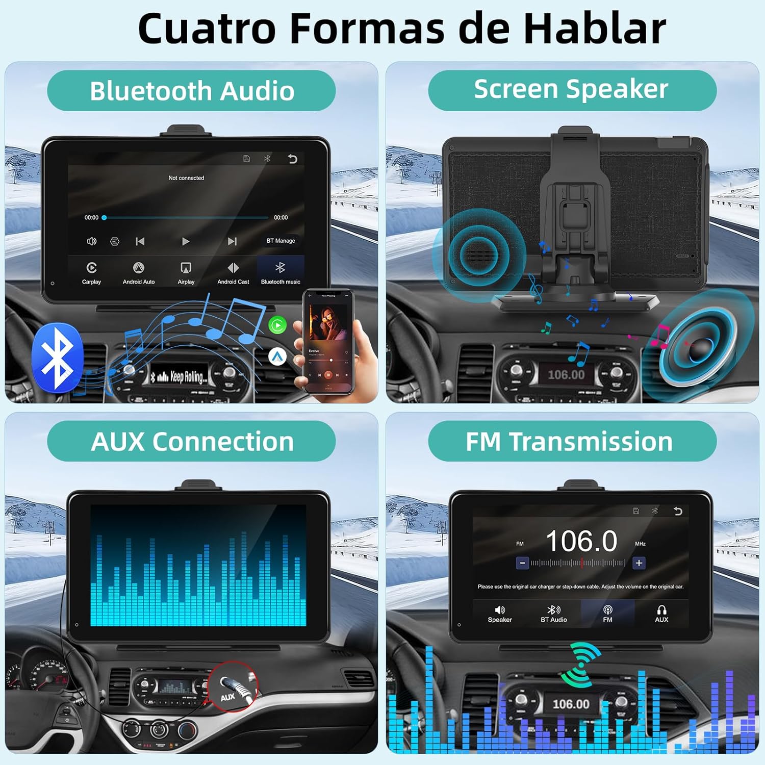 Pantalla CarPlay Inalámbrica
