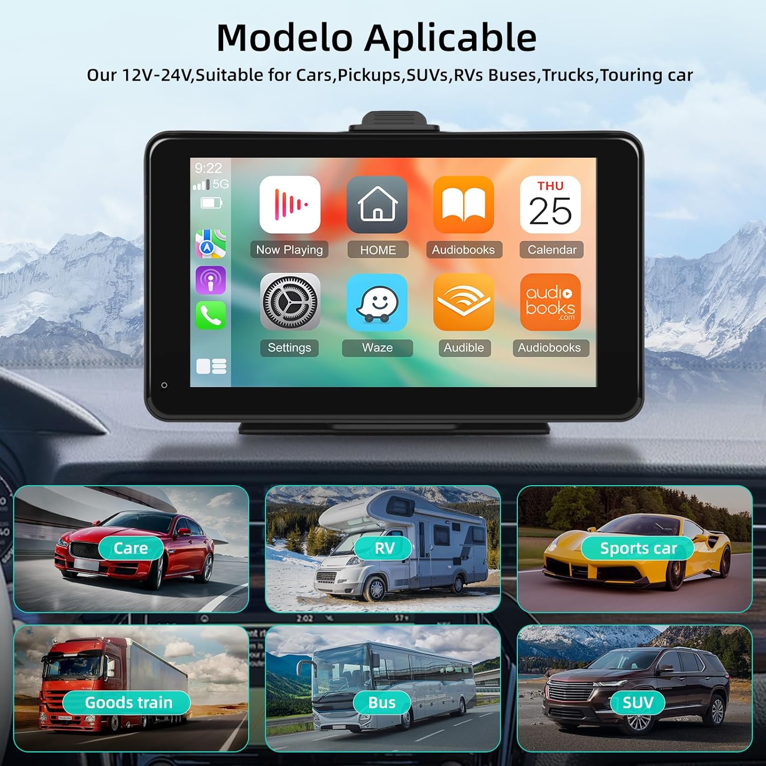 Pantalla CarPlay Inalámbrica