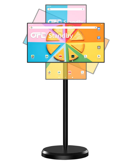 TV Inteligente Portátil con Pantalla Giratoria